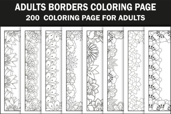 A Brand Designer's Review of the 200 Adult Floral Borders Bundle