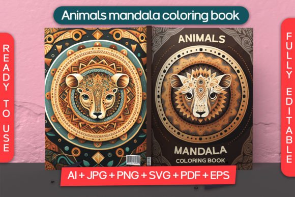 A Crafter's Review of the Animals Mandala Book Cover Graphics