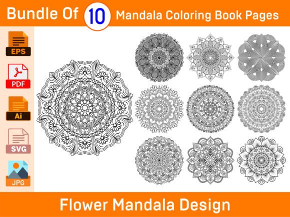 A Designer's Review of 10 Floral Mandalas for Embroidery