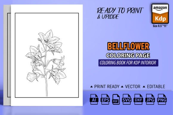 A Designer's Review: The Bellflower Graphics for Coloring Pages