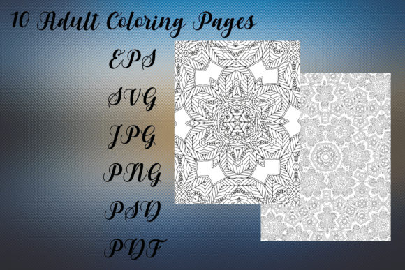 A Designer’s Review: The 120 Adult Coloring Pages Graphics Bundle