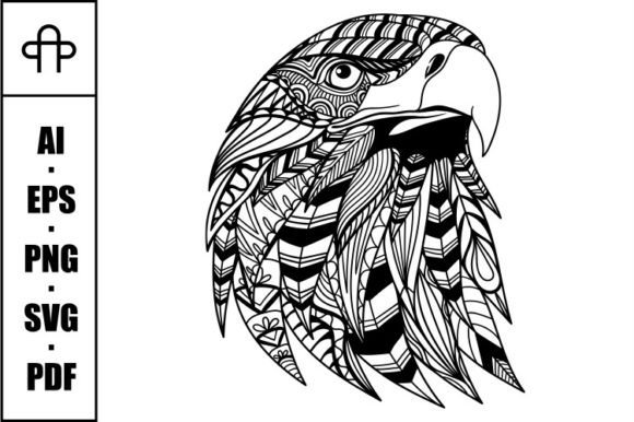 A Practical Review of the Eagle Head Mandala Zentangle Design for Embroidery
