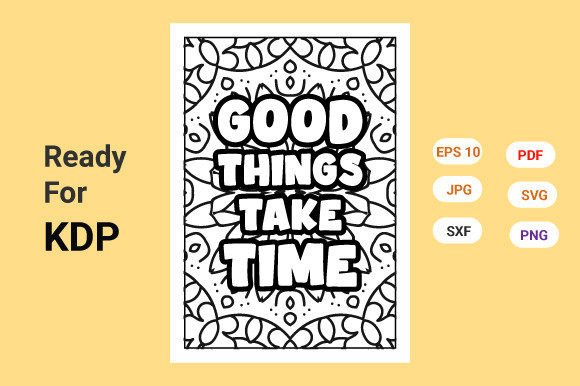 Evaluating a Motivational Coloring Page Graphic for Selling Online