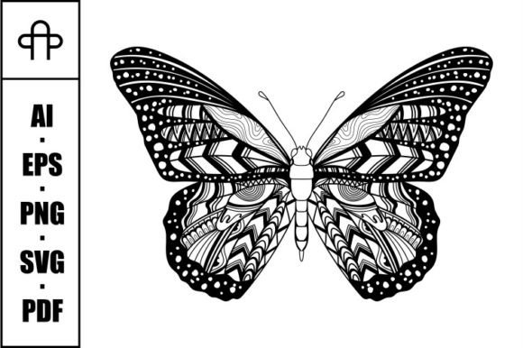 Evaluating Butterfly Mandala Zentangle Graphics for Branding