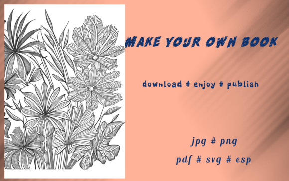 From Graphics to Products: Reviewing a Flower Coloring Page Design Asset