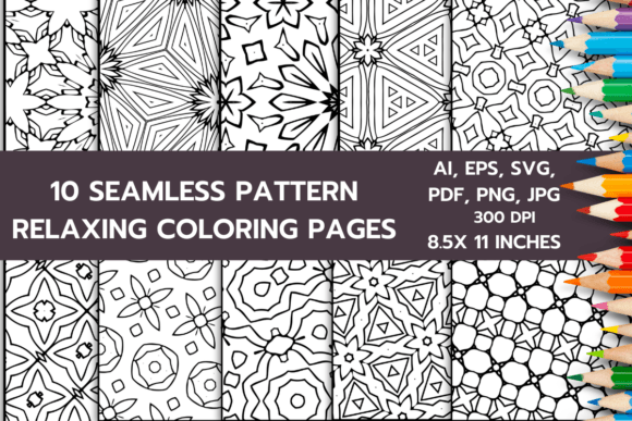 Reviewing Relaxing Coloring Pages Interior Graphics for Brand Campaigns