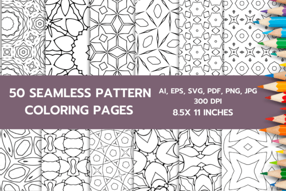 The Versatility of Relaxing Coloring Patterns in Graphic Design